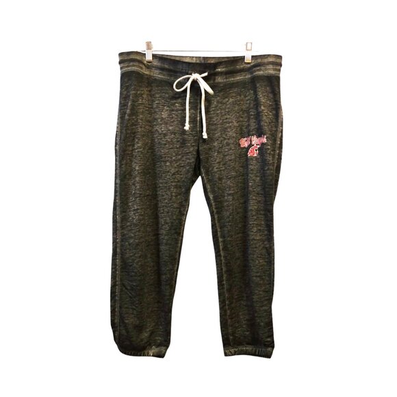 Concepts Washington State WSU Cropped Drawstring Soft Pajama Lounge Pants, S - Picture 1 of 17